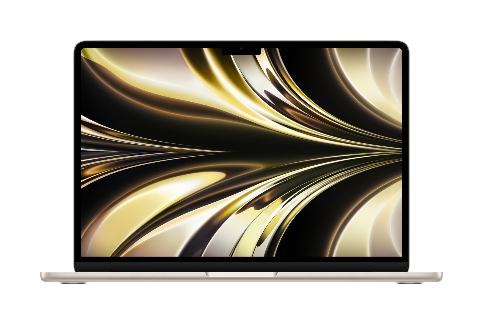 Apple MacBook Air M2 Laptop, Starlight, 512GB - Image 1