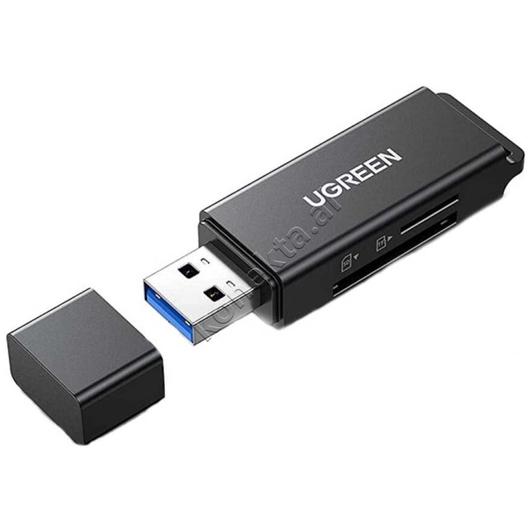 UGreen USB Card Reader, Black - Thumbnail 9