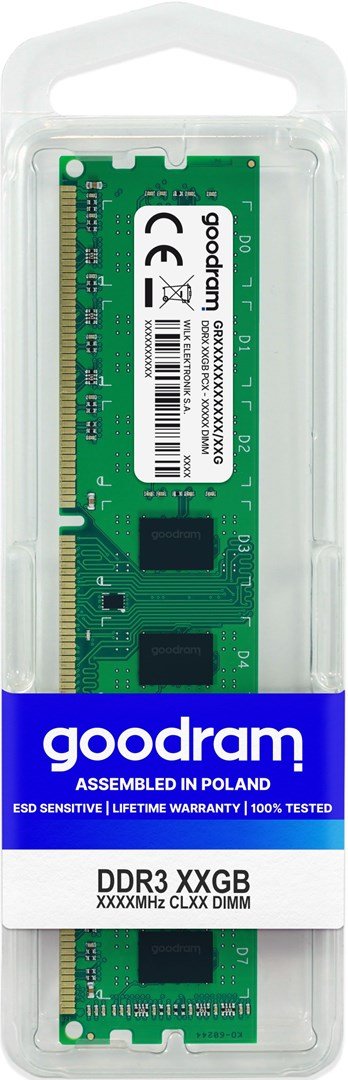GoodRam 8GB DDR3 1333MHz CL9 Memory - Thumbnail 3