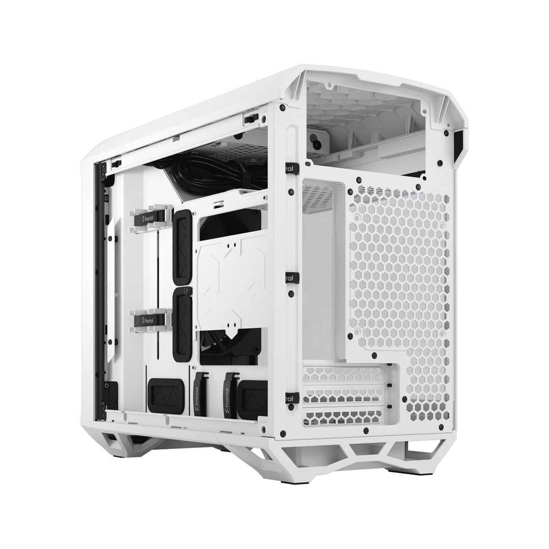 Fractal Design Torrent Nano Case, White TG Clear Tint - Thumbnail 5