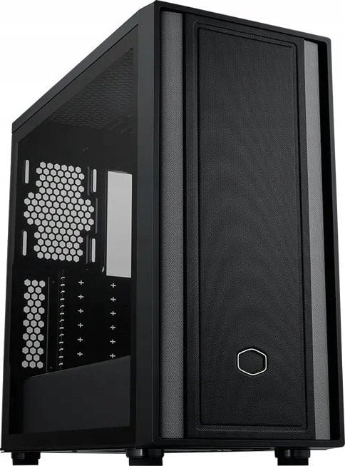 Cooler Master MasterBox 600 Lite Case, Black, Midi Tower - Image 1
