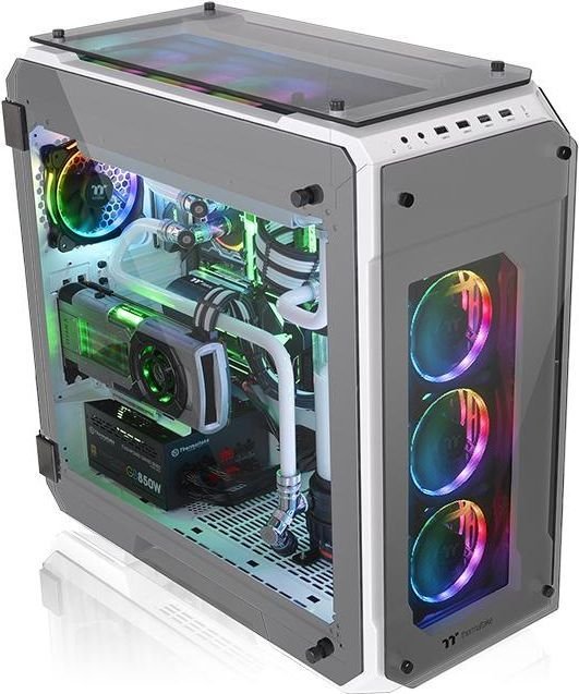 Thermaltake View 71 TG Snow Edition Case, Full Tower - Thumbnail 34