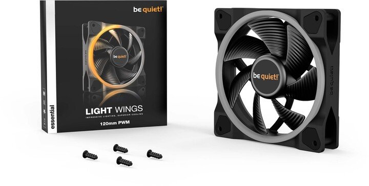 Be quiet! LIGHT WINGS Fan, 120mm - Thumbnail 5
