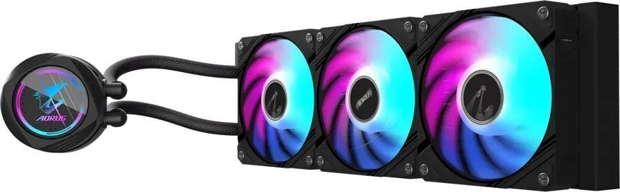 Gigabyte Aorus WaterForce II 360 Cooler, Black - Thumbnail 2