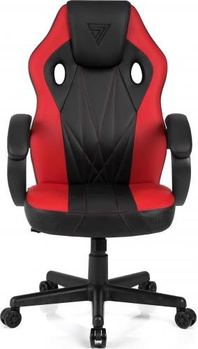 SENSE7 Prism Gaming Chair, Black/Red - Thumbnail 2