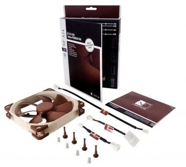 Noctua NOC-NF-A14-ULN Fan, 14 cm, Beige / Brown - Thumbnail 4