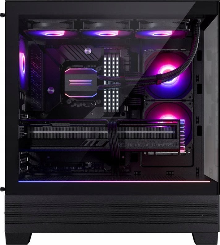 Phanteks XT View D-RGB Case, Black, Midi Tower - Thumbnail 2