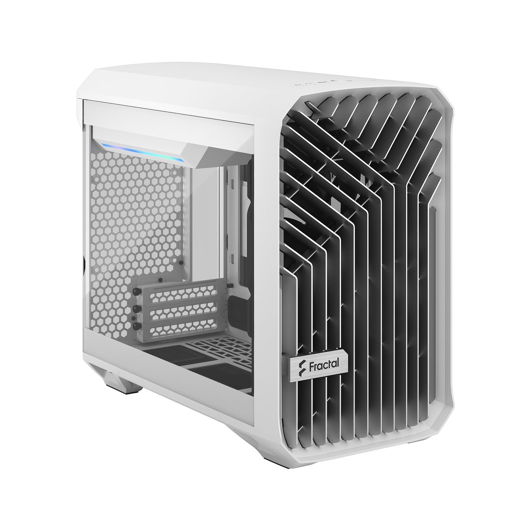 Fractal Design Torrent Nano Case, White TG Clear Tint - Thumbnail 8