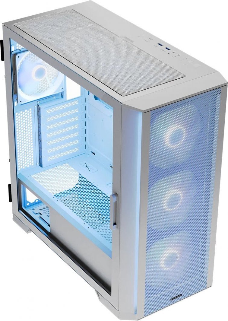Modecom Horizon Flow ARGB Case, White, Midi Tower - Thumbnail 7