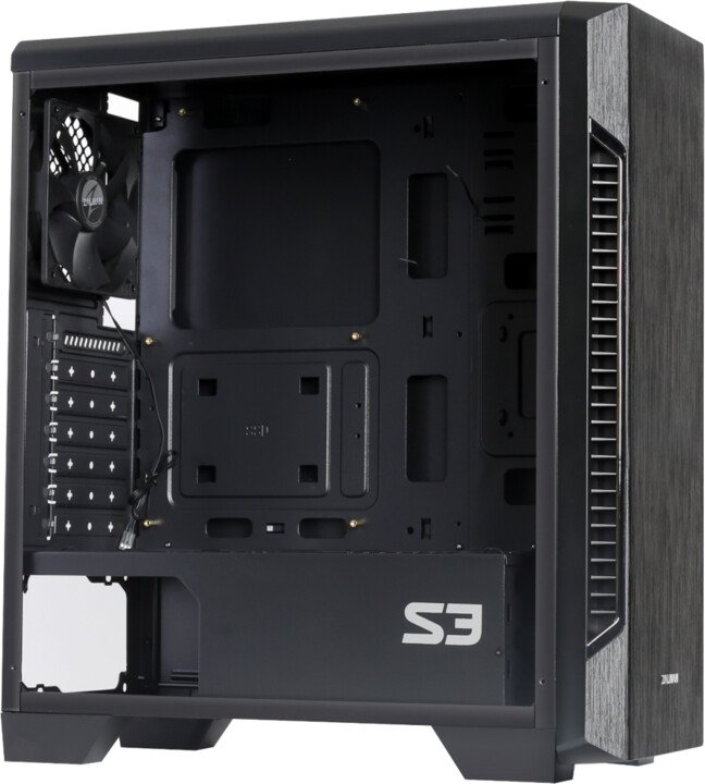 Zalman S3 Case, Black - Thumbnail 6