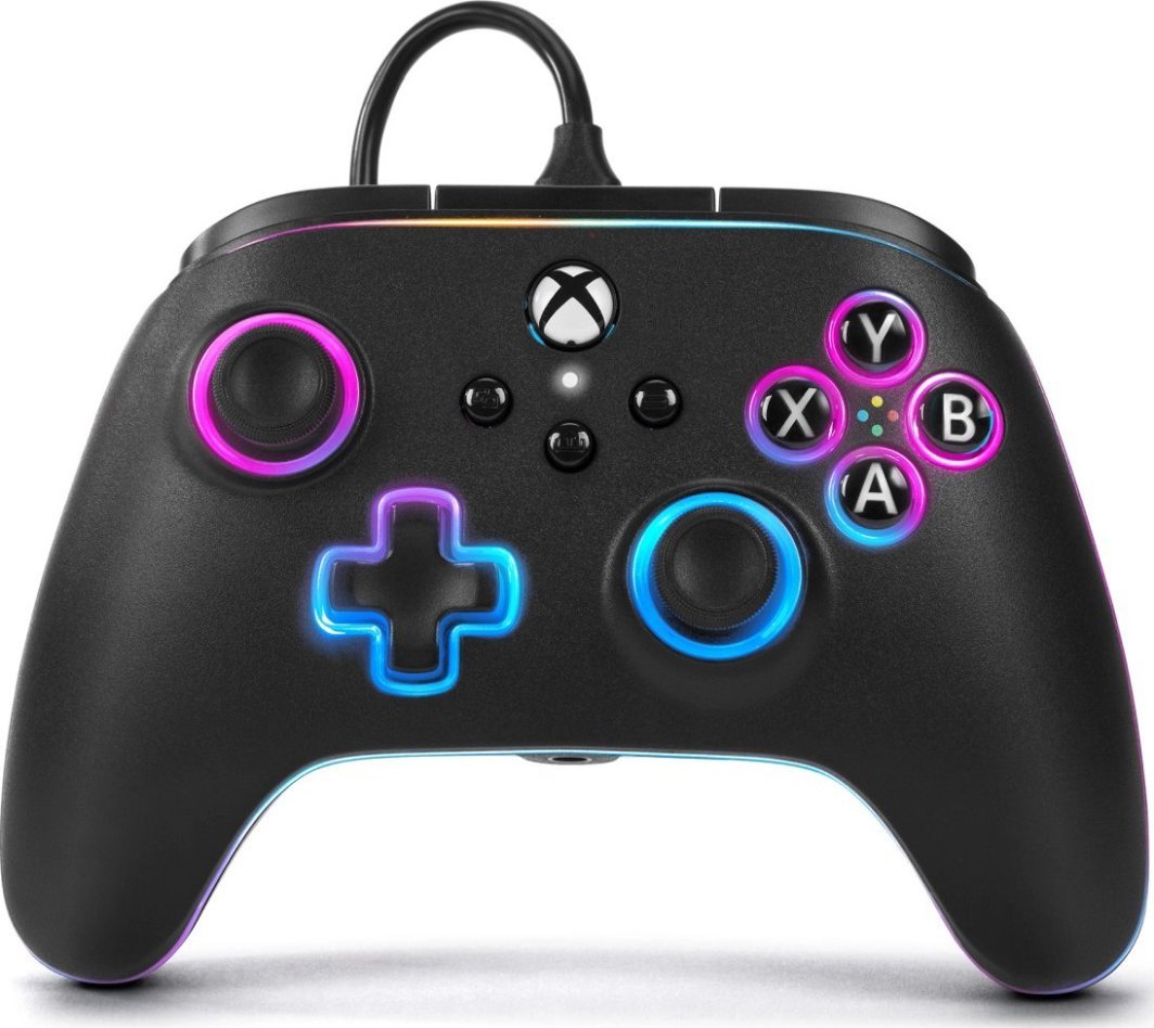 PowerA XS Advantage Lumectra Controller, Wired, Black - Thumbnail 3
