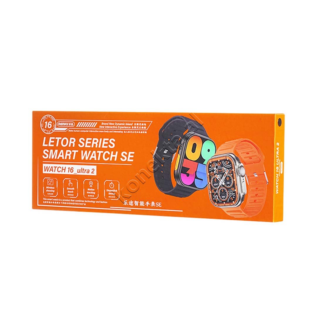 Remax Letar Smartwatch, 2.01 inch, Grey - Thumbnail 11