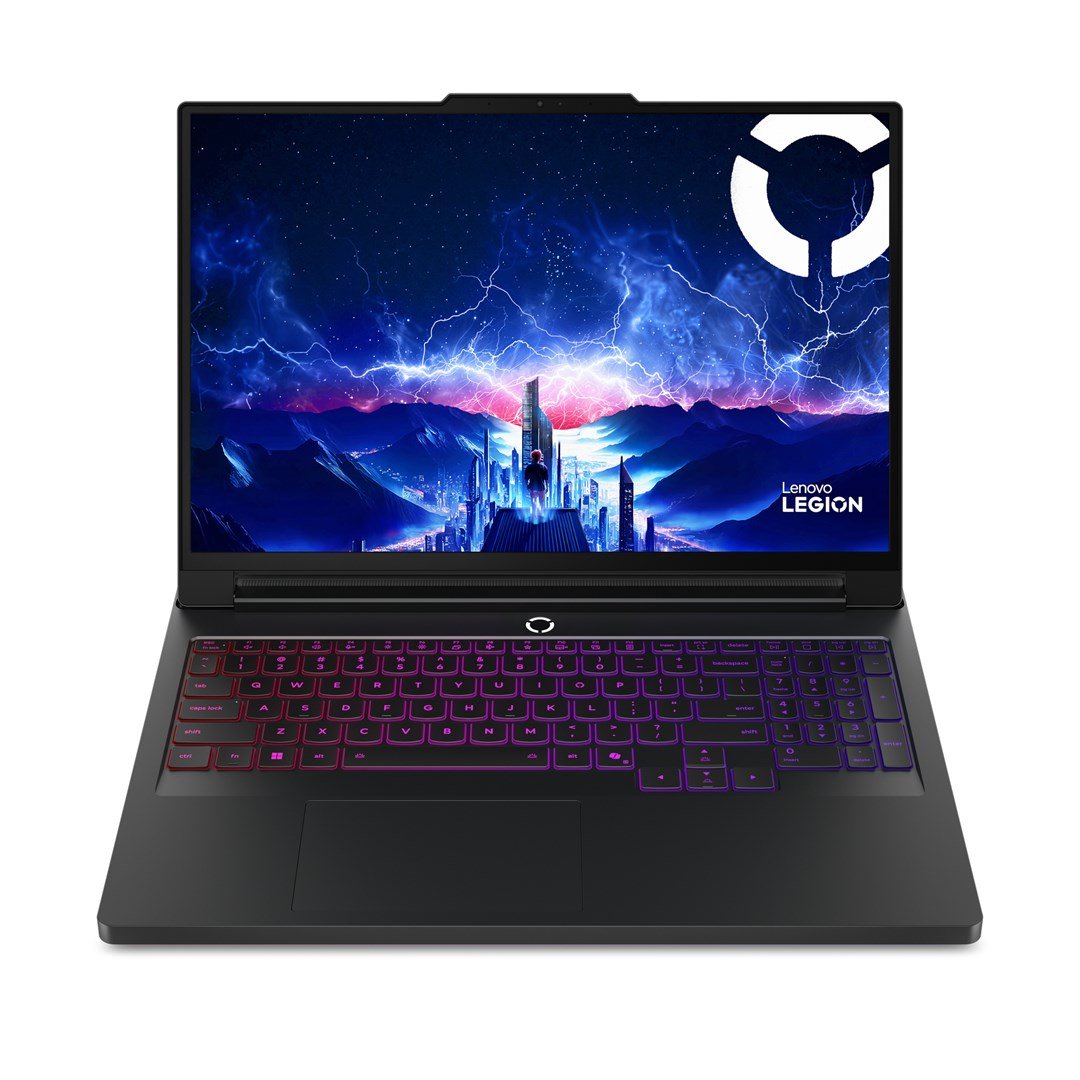 Lenovo Legion Pro 7 16IAX10H Laptop, 16", Intel Core Ultra 9, 64 GB DDR5-SDRAM, 2 TB SSD, NVIDIA GeForce RTX 5080, Black - Image 1