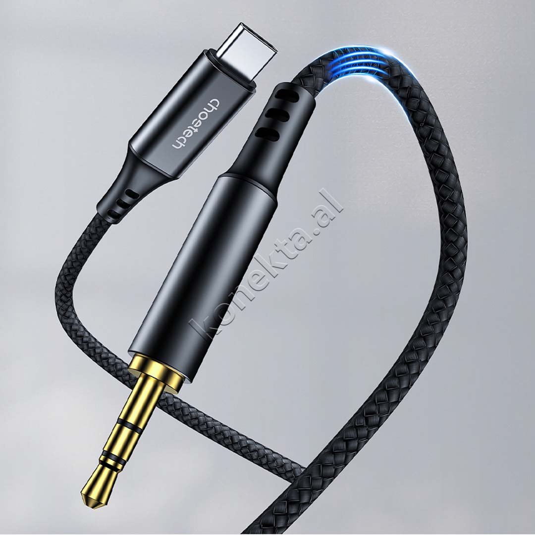 Choetech Aux Cable 3.5mm to Type-C 2m - Thumbnail 3