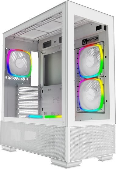 Montech SKY TWO ARGB Case, White, Midi Tower - Image 1