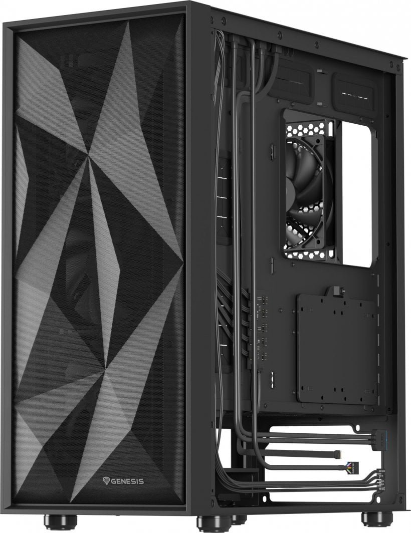 Genesis Diaxid 605F Case, Black, Midi Tower - Thumbnail 8