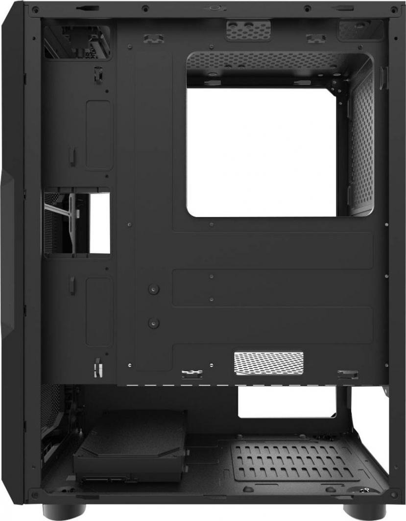 Darkflash AquariusCase Case, Black, Midi Tower - Thumbnail 6