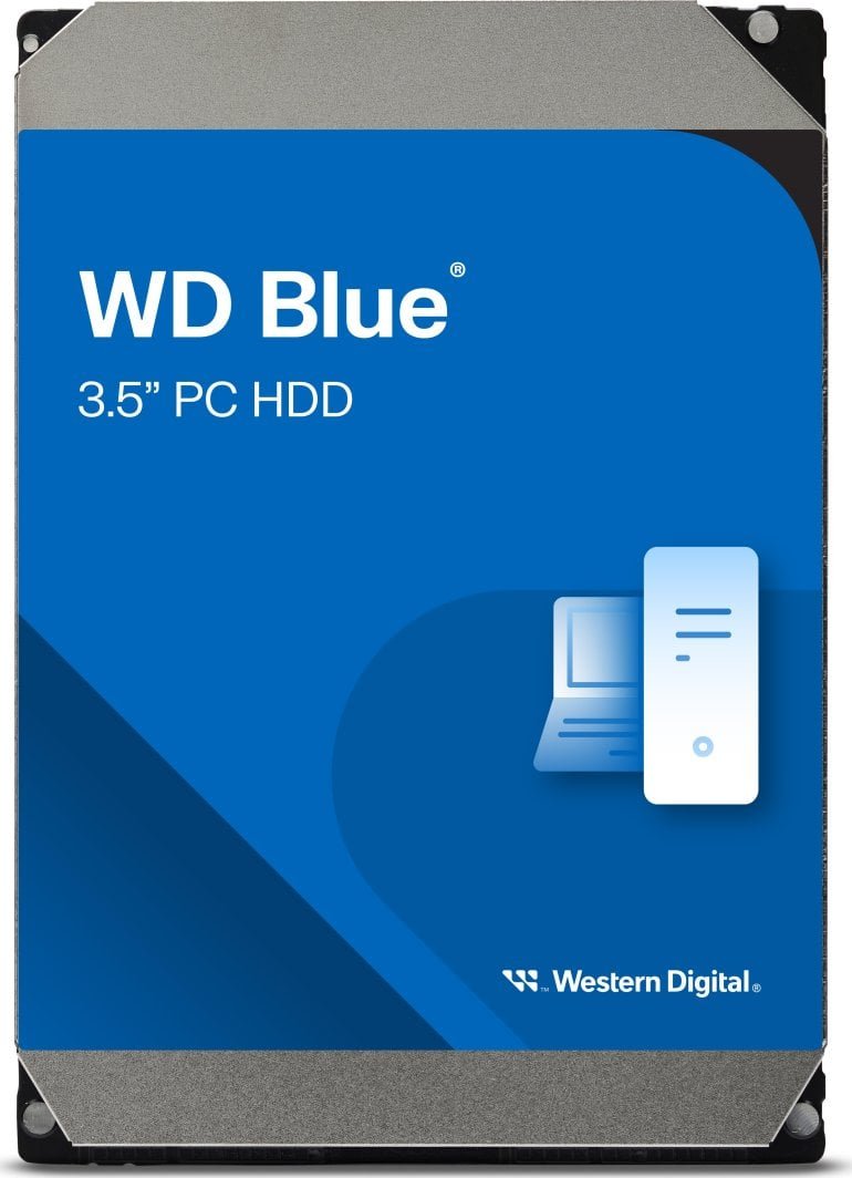 WD Blue HDD, 3TB, 3.5" SATA III (WD30EZAX) - Image 1