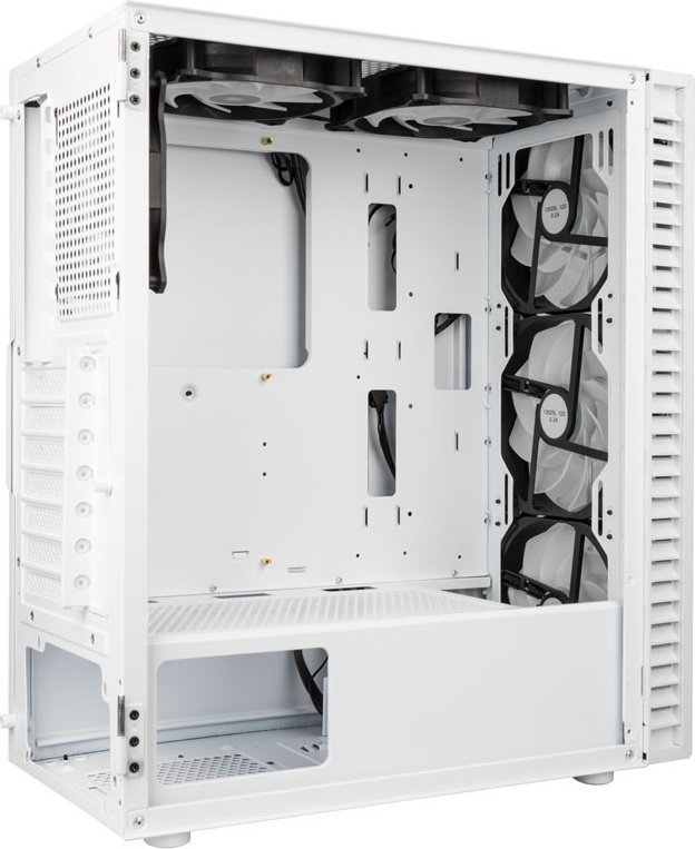 Kolink Observatory HF Glass ARGB Case, White, Midi Tower - Thumbnail 7