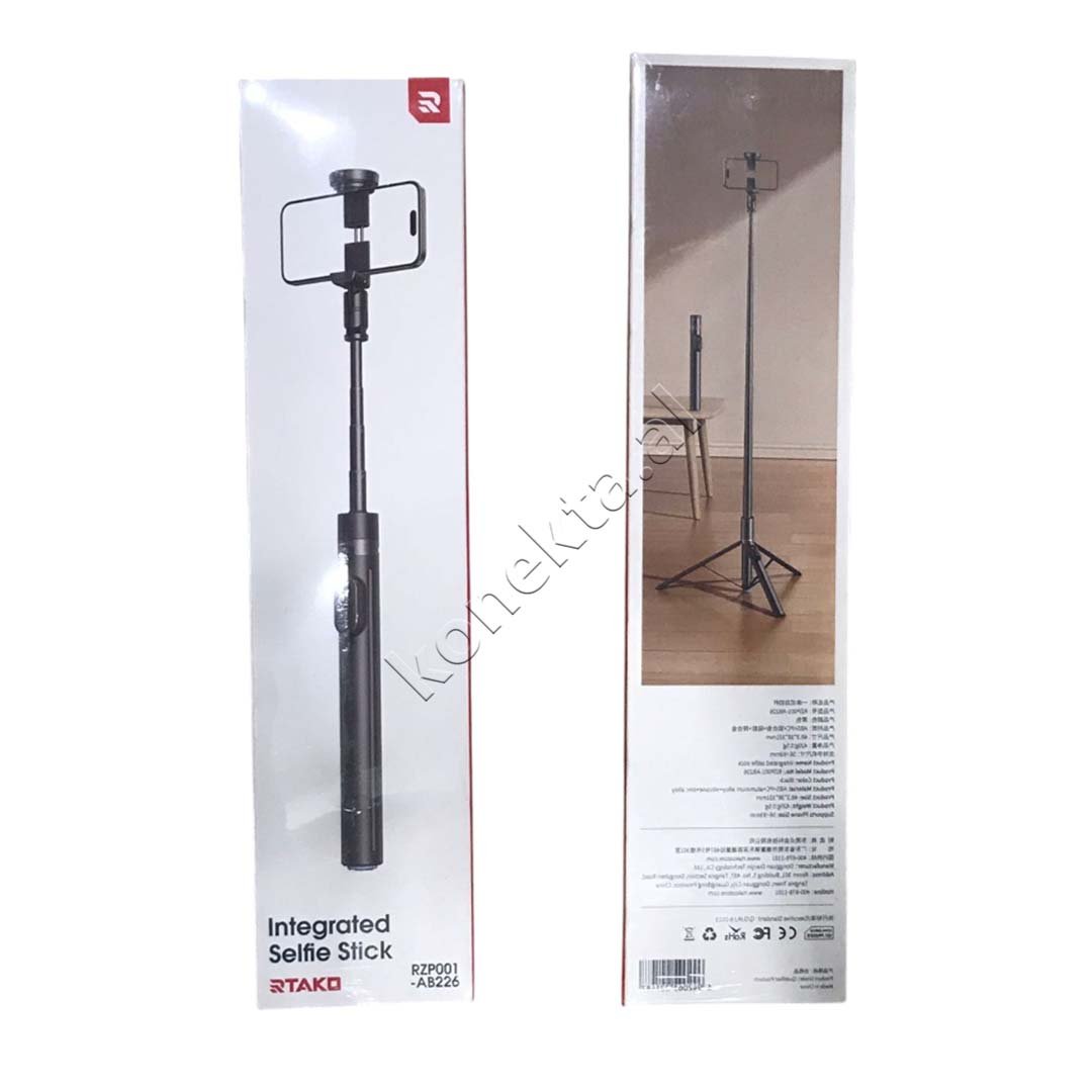 Rtako Tripod dhe Selfie Stick - Thumbnail 5