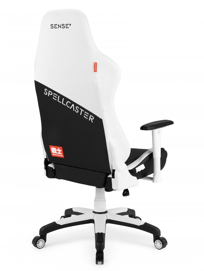 SENSE7 Spellcaster Senshi Edition Gaming Chair, XL, White - Thumbnail 6