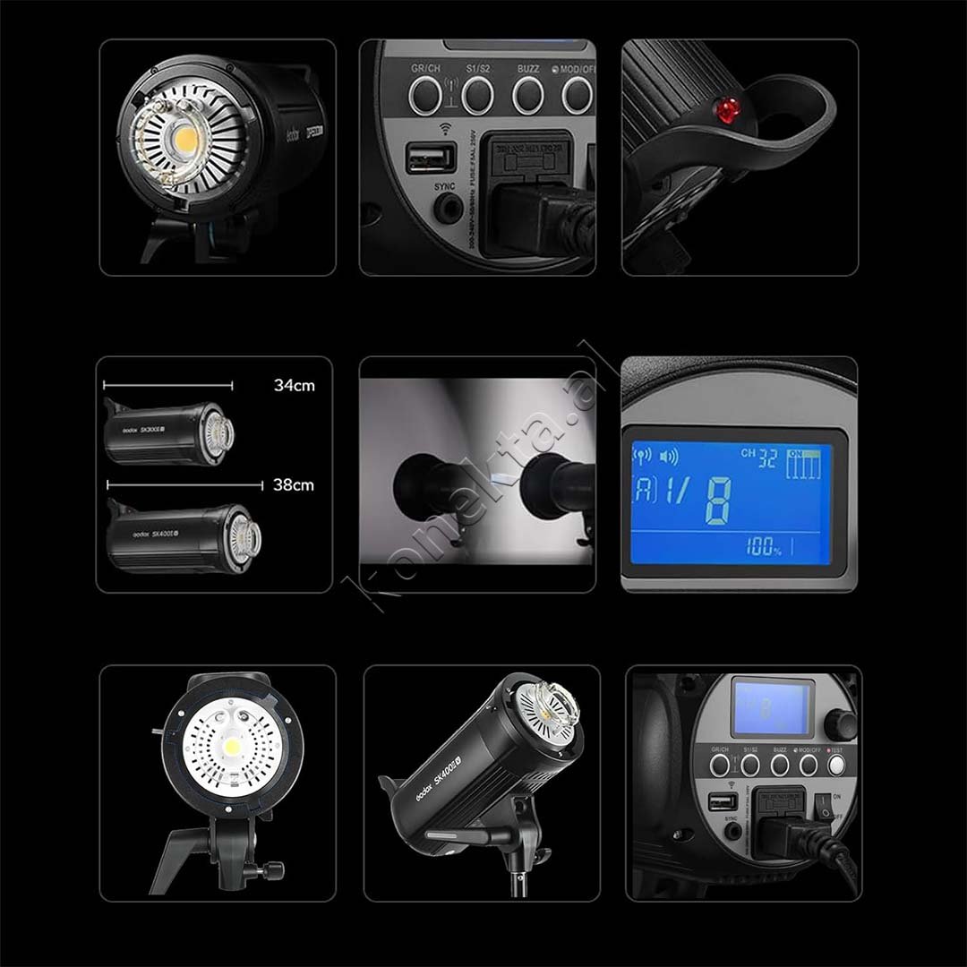 Godox SK400II LED Light 400W - Thumbnail 13
