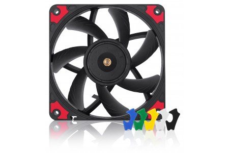 Noctua NF-A12X15 PWM CH.BK.S Fan, 12 cm, Black - Image 1
