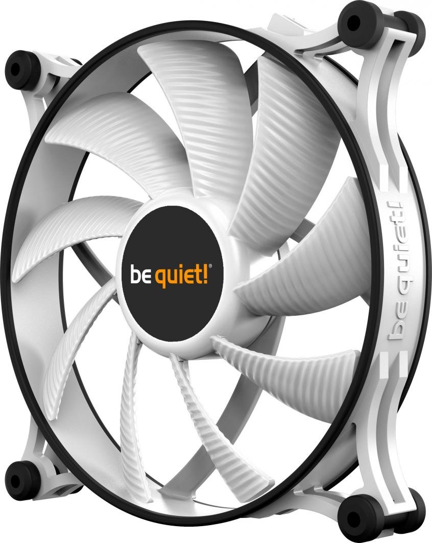 Be quiet! Shadow Wings 2 PWM Fan, 140 mm, White - Thumbnail 2