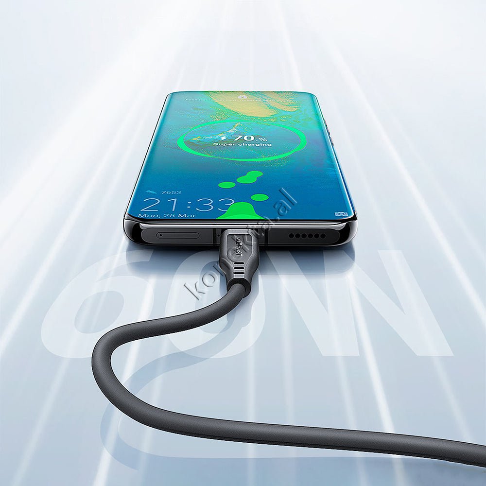 AceFast Type-C to Type-C Cable 60W - Thumbnail 8