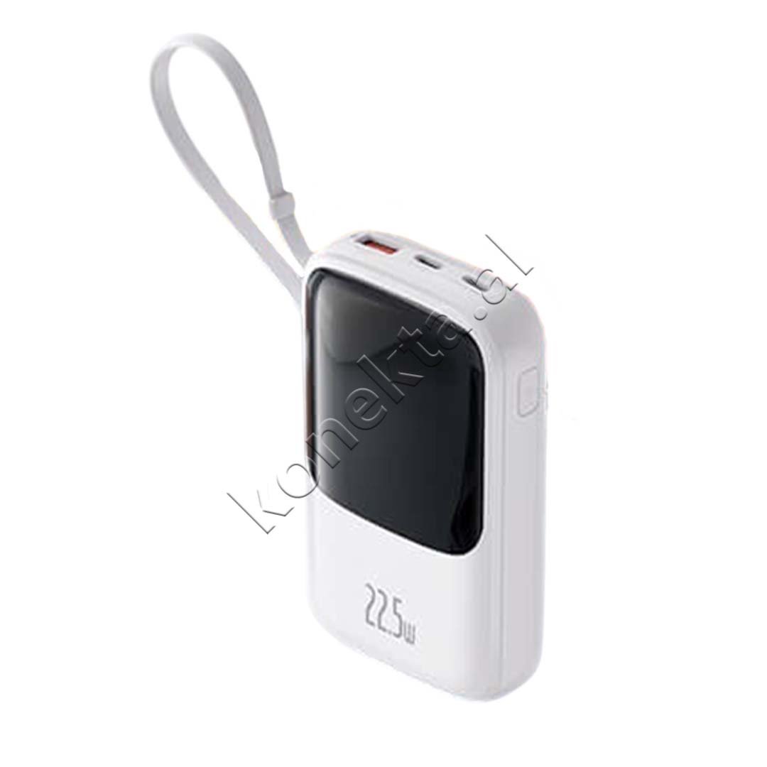 Baseus Wireless Power Bank, 10000mAh, 22.5W, White - Image 1