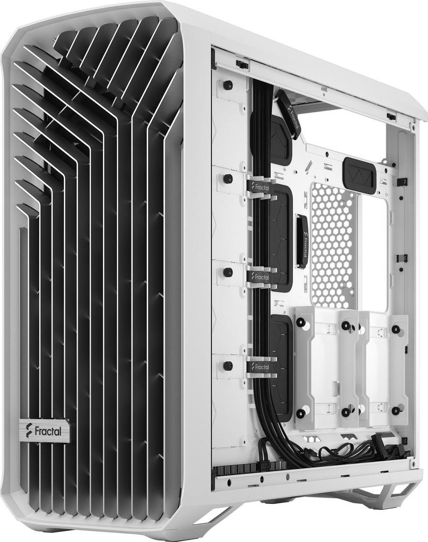 Fractal Design Torrent TG Clear Tint Case, White, Full Tower - Thumbnail 16