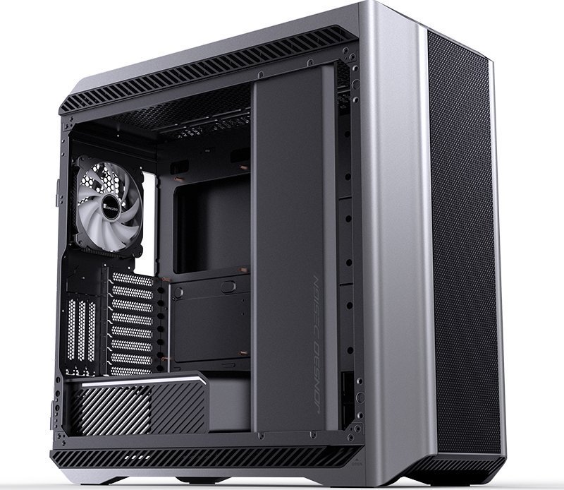 Jonsbo D500 ARGB Case, Black and Silver, Full Tower - Image 1