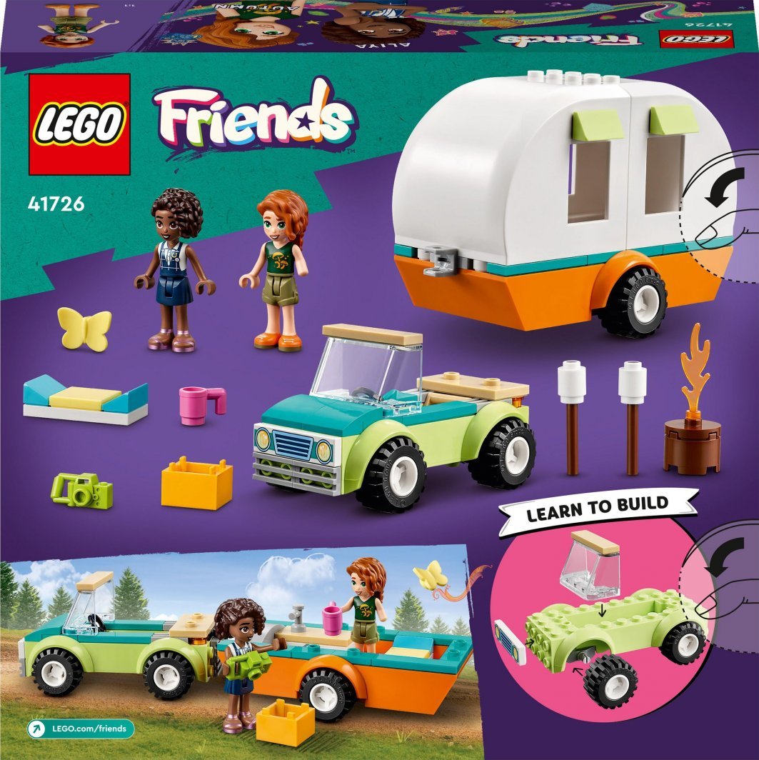 LEGO Friends 41726 Holiday Camping Set, 87 Pieces - Thumbnail 10