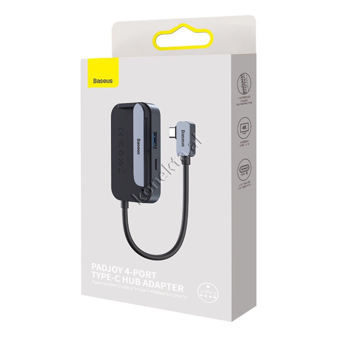 Baseus Multifunctional Type-C Adapter with Tablet Holder and Multiple Ports - Thumbnail 9