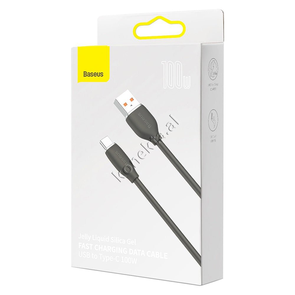 Baseus USB Type-C Charging Cable, 100W, 1.2m - Thumbnail 2