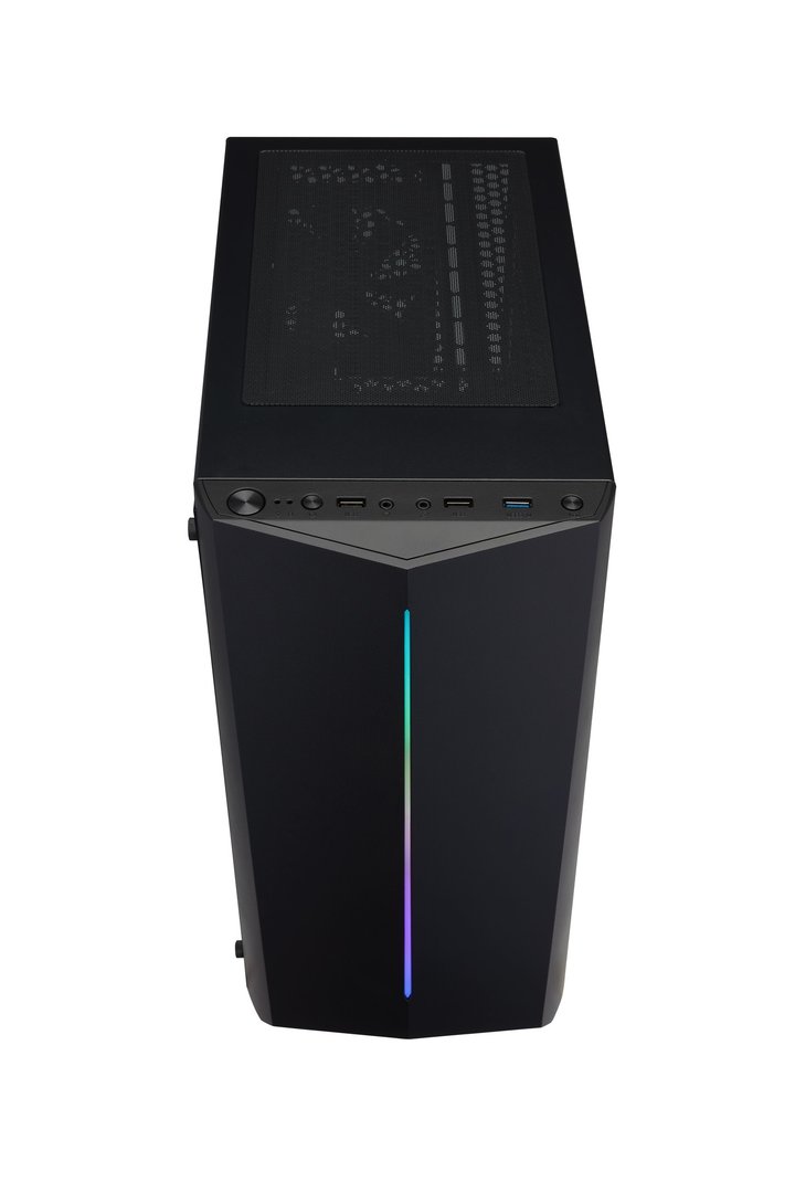 FSP CMT151 Case, Mid Tower, Black - Thumbnail 3