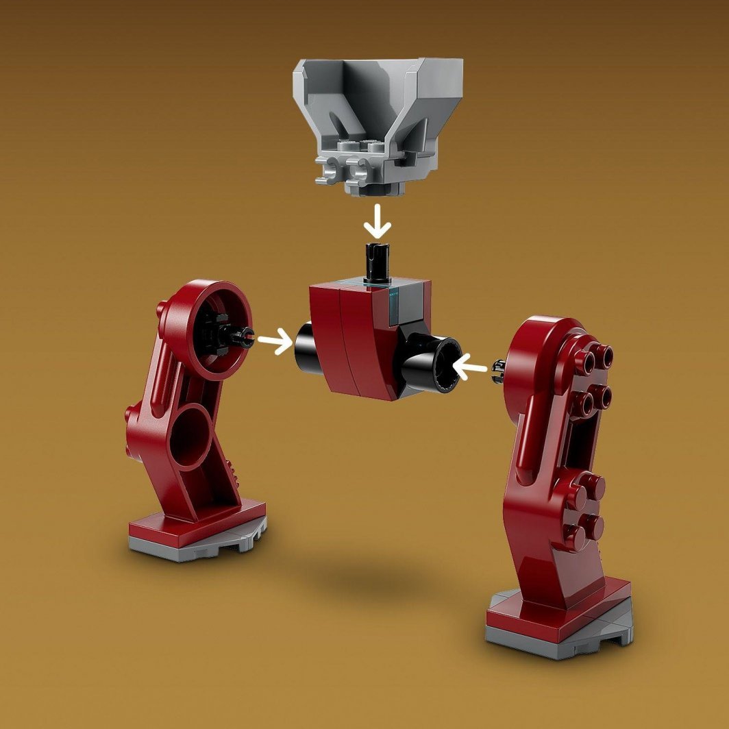 LEGO Marvel 76263 Iron Man Hulkbuster Vs. Thanos, 66 pjesë - Thumbnail 3