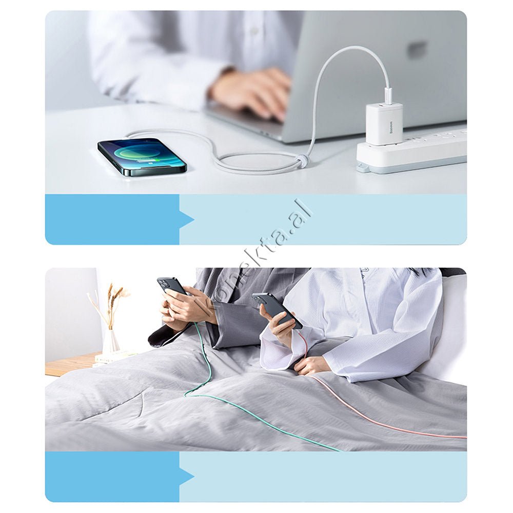 Baseus Type-C Ne Lightning Cable, 20W, 1m - Thumbnail 11