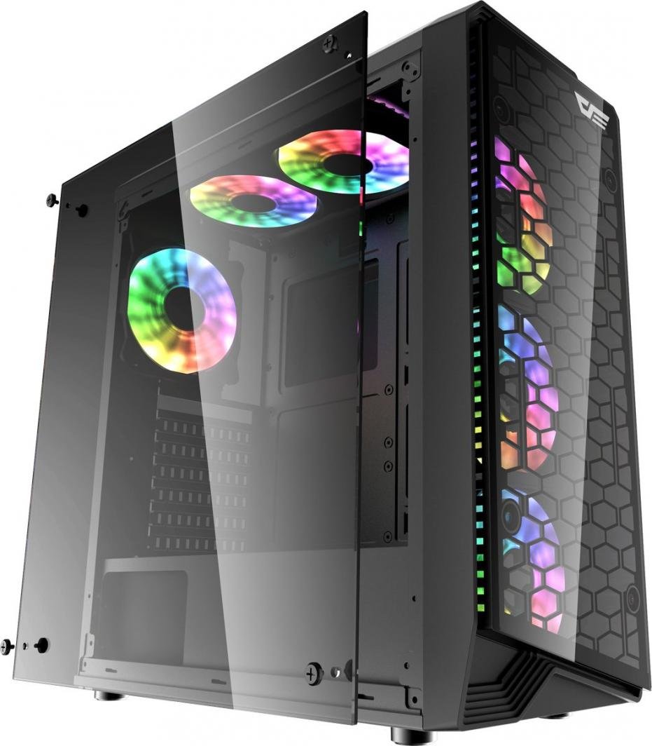 Darkflash Water Square 5 Case, Midi Tower - Thumbnail 7