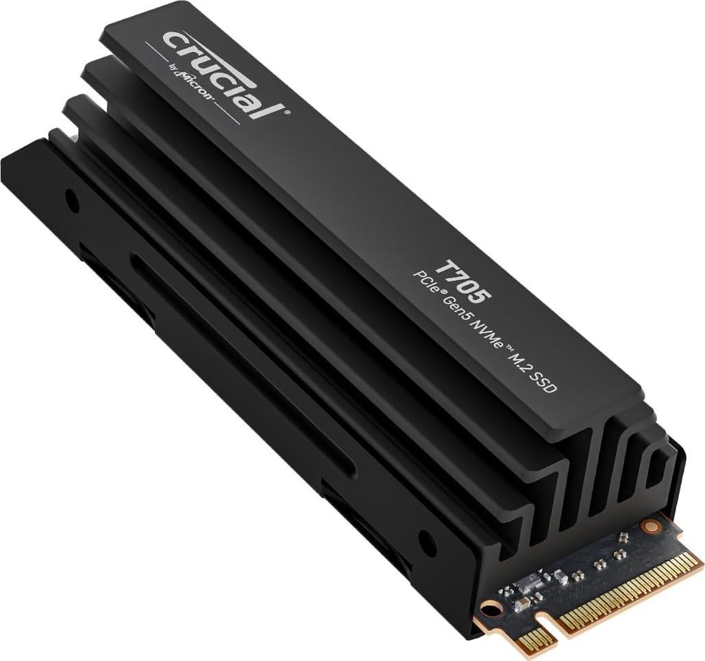 Crucial T705 SSD, 2TB, M.2 2280 PCI-E x4 Gen5 - Thumbnail 2