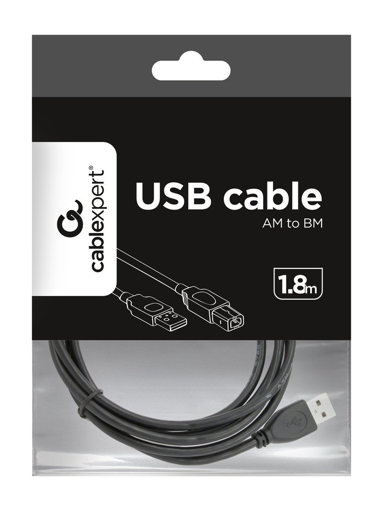 Gembird Printer USB Cable 1.5M - Image 1