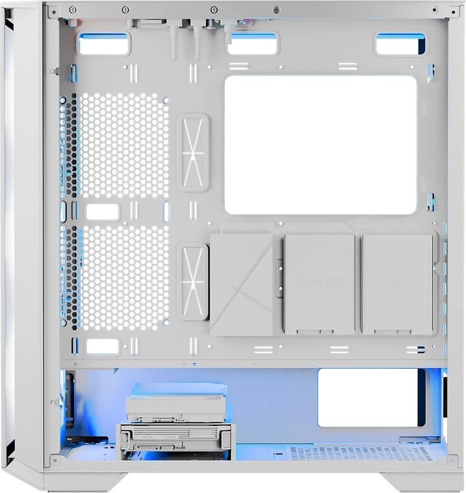 Modecom Horizon Flow ARGB Case, White, Midi Tower - Thumbnail 3