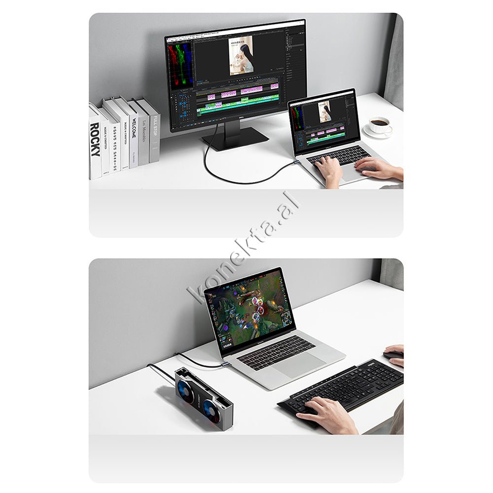 Baseus UBS4 Cable, Type-C to Type-C, 100W, 1m - Thumbnail 13