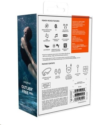 Creative Outlier Free Pro Headphones, Blue - Thumbnail 3