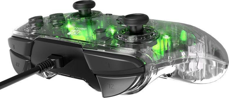 PDP Afterglow Deluxe+ Audio Controller, Transparent, Wired - Thumbnail 2