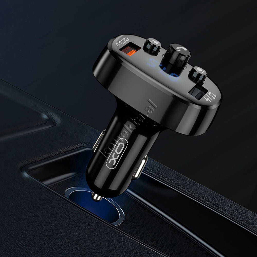 XO Adaptor Karikimi Fast Charge Dhe MP3 Me Bluetooth - Thumbnail 6