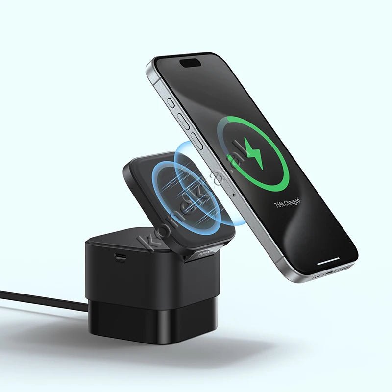 Baseus Wireless Charger, Black - Thumbnail 3