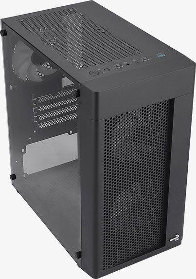 Aerocool Hexform FRGB Case, Mini Tower - Thumbnail 11
