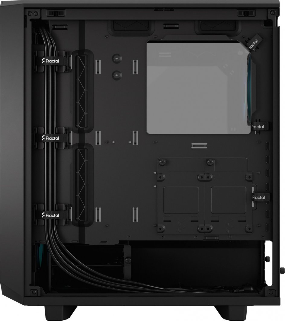 Fractal Design Meshify 2 Compact RGB Case, Black, Midi Tower - Thumbnail 8