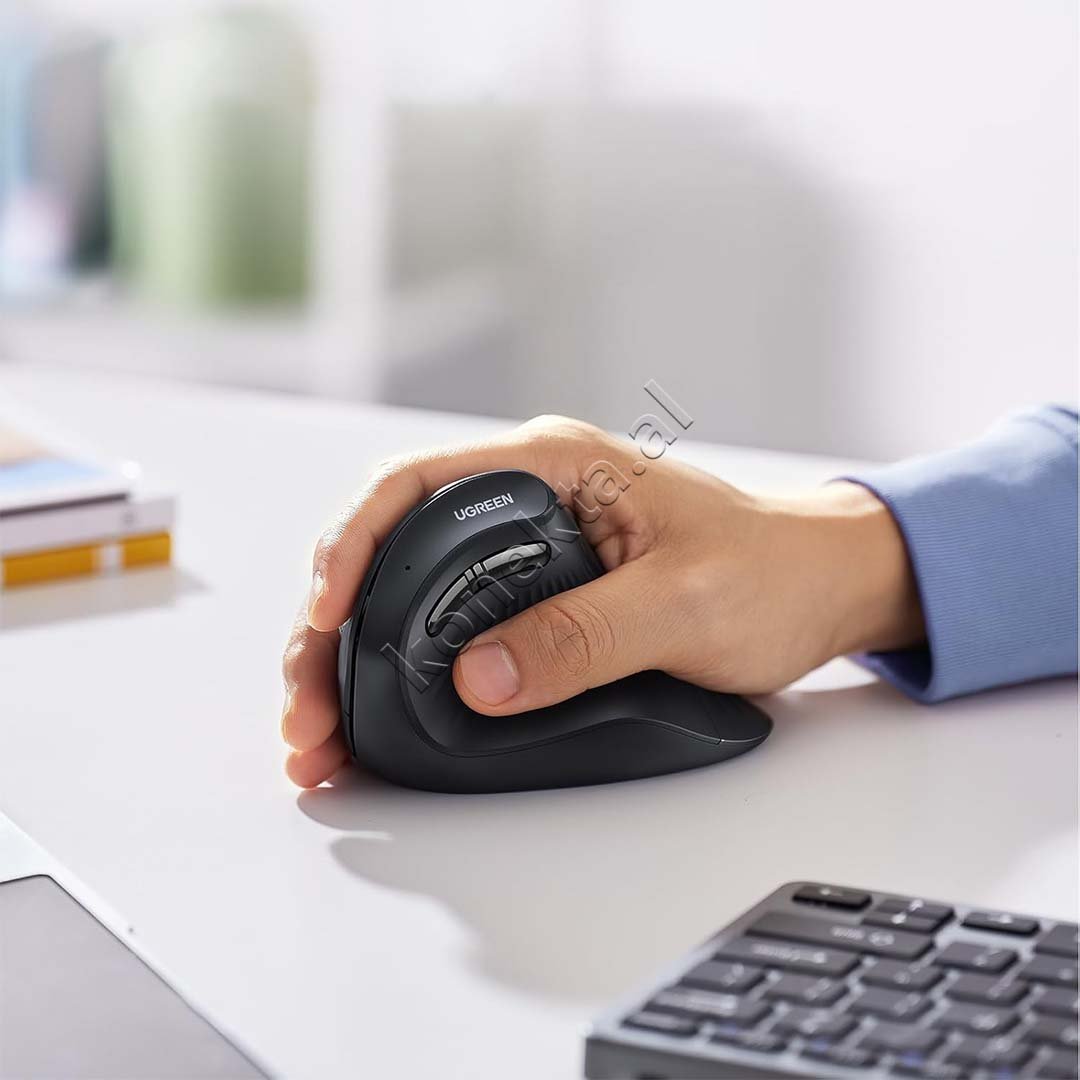 UGreen Wireless Vertikal Mouse, 4000 DPI - Thumbnail 5